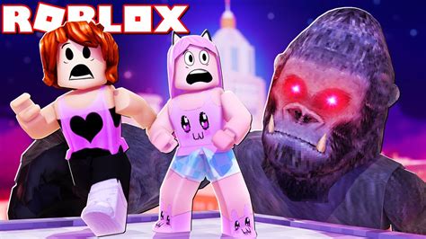 Roblox FUJA DO GORILA DO MAL YouTube