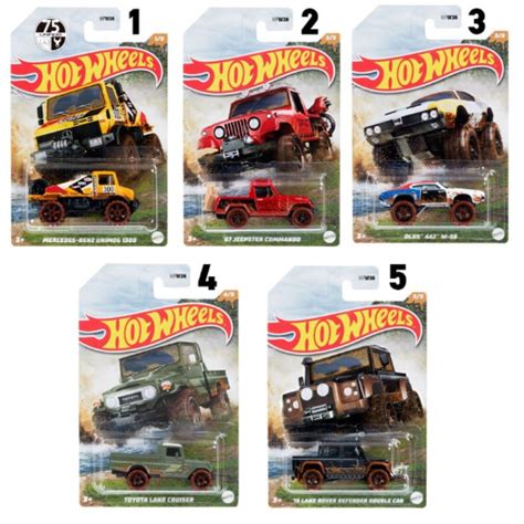 Hot Wheels Themed Automotive Mud Runners Toyota Land Cruiser Shopee Malaysia