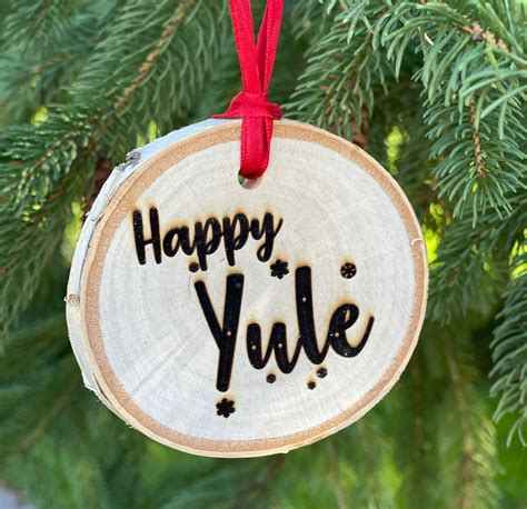 Yule Ornaments Yule Goat Happy Yule Tomte Ornament Pagan Etsy