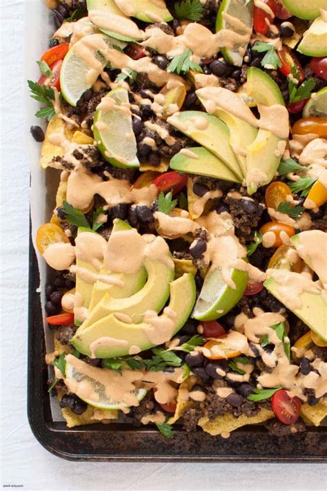 Vegan Sheet Pan Nachos Small Eats