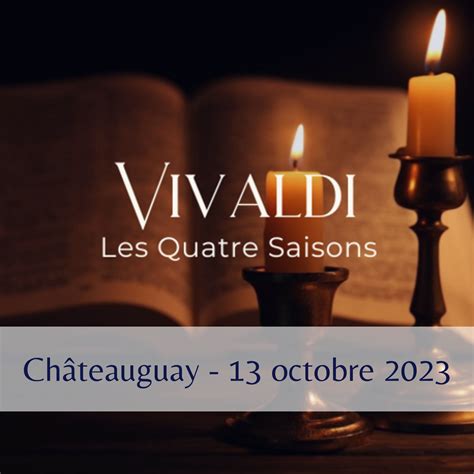 Billets Adulte Vivaldi Octobre Ch Teauguay Concert