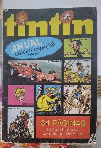Edição Especial De Revista Em Quadrinhos - Revista Em Quadrinhos Tintin Ed. Especial Anual Hq Raridade | MercadoLivre