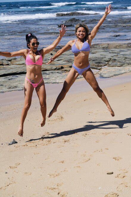 Bikini Model Nunu AI Enhanced Second Jump 410 Topaz Faceai Enhance 1 8x Porn Pic