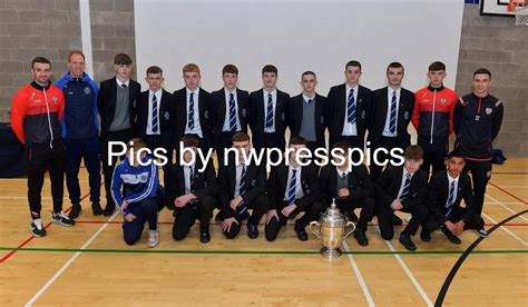 PICTURES: Derry City's FAI Cup winners visit St. Columb's College ...