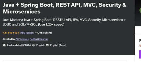 Technology To The Point T3p Java Spring Boot Rest Api Mvc Security And Microservices 63