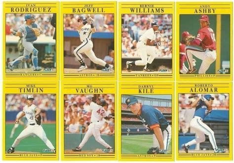 A Ranking Of The Worst Baseball Card Sets Of All Time Cardlines