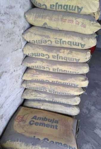 Highly Durable Super Grade Ambuja Grey Cement For Construction Kg