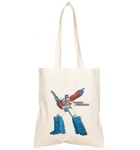 Transformers Optimus Prime Tote Bag