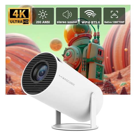 Transpeed Android K Projector Wifi Hy Allwinner H Ansi