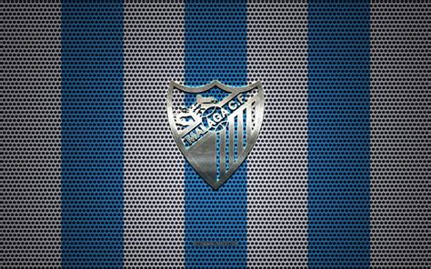 Download wallpapers Malaga CF logo, Spanish football club, metal emblem ...