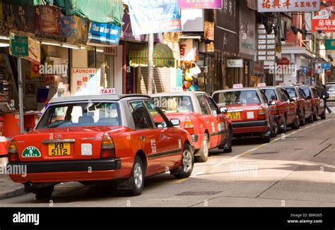 Hong Kong Taxi Rank Hi Res Stock Photography And Images Alamy