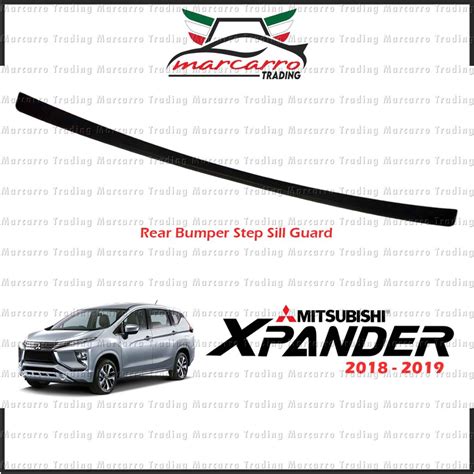 Mitsubishi Xpander Oem Rear Bumper Step Sill Guard Shopee