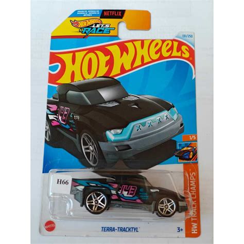 Hot Wheels Terra Tracktyl Black Number Hw Track Champs Hot Wheels Lets Race Shopee