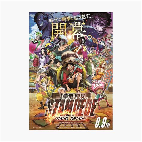 Poster One Piece Stampede – Coretan