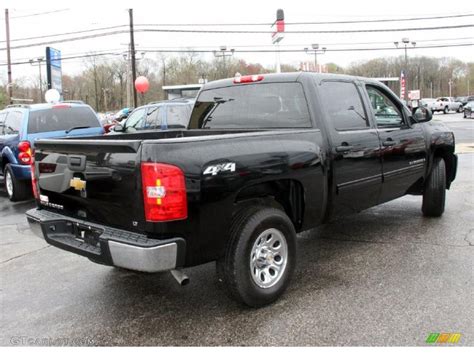 2009 Black Chevrolet Silverado 1500 Lt Crew Cab 4x4 28397615 Photo 5