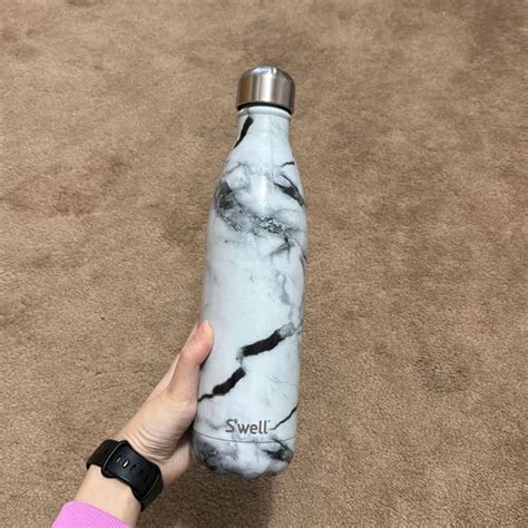 Swell Dining Swell White Marble Oz Water Bottle Poshmark