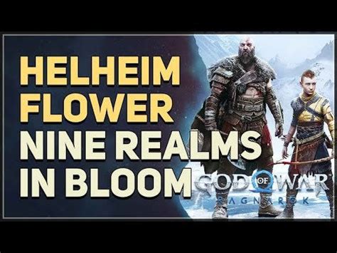 Helheim Flower Nine Realms in Bloom God of War Ragnarok : r ...