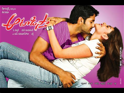 Aatadista Telugu Film Wallpapers Telugu Cinema Nitin And Kajal Agarwal