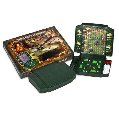 Игра настольная Танковый бой ДЕСЯТОЕ КОРОЛЕВСТВО Развивающая игра для ...