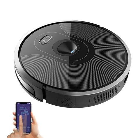 Buy ABIR X6 Robot Vacuum Cleaner With Triple Navigation In UAE