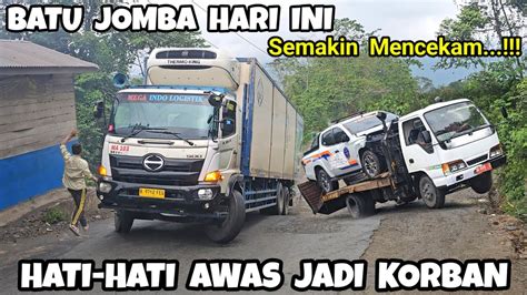 Batu Jomba Hari Ini Truk Oleng Bus Oleng Truk Dan Mobil Gagal