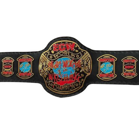 Ecw World Heavyweight Wrestling Championship Belt Replica 2