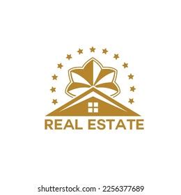 Real Estate Company Logos Templates Stock Vector Royalty Free