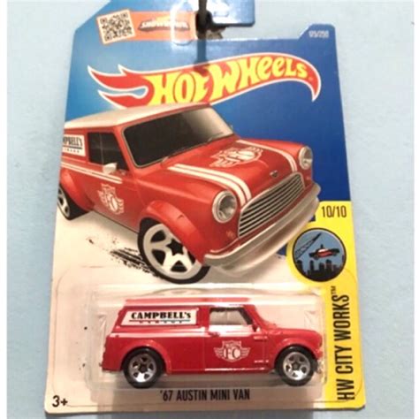 Jual Hot Wheels 67 Austin Mini Van Shopee Indonesia