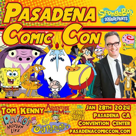 Tom Kenny | Pasadena Comic Convention and Toy Show