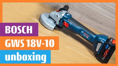 Bosch Gws 18v 10 Professional Cordless Angle Grinder Brushless Motor