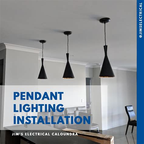 pendant light installation