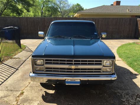 1987 C20 Chevrolet Pickup Classic Chevrolet C 10 1987 For Sale