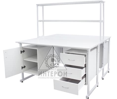 Стол медицинский лабораторный Слаб-ОН-251 - Интерон