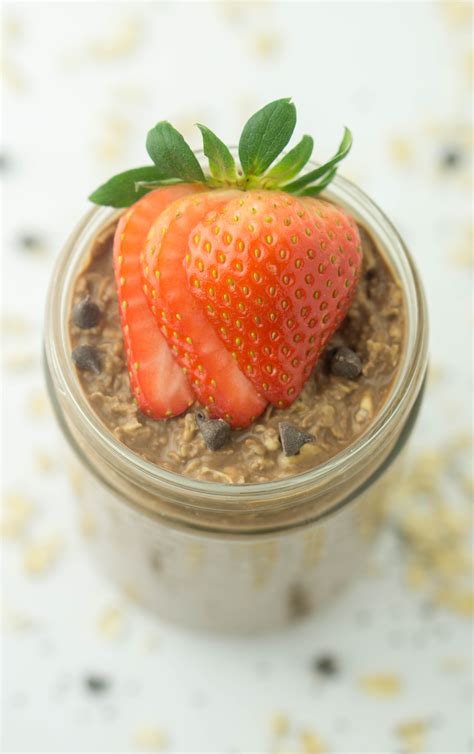 Chocolate Brownie Batter Overnight Oats