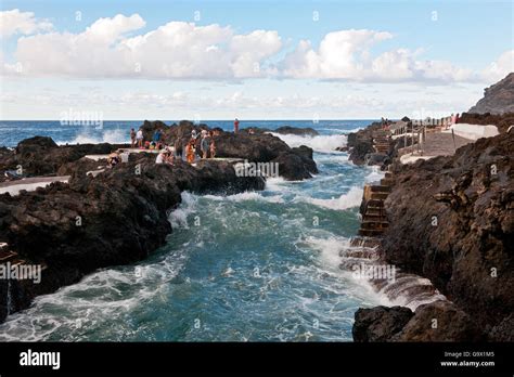 Natural Pool In Garachico Tenerife Banque De Photographies Et Dimages