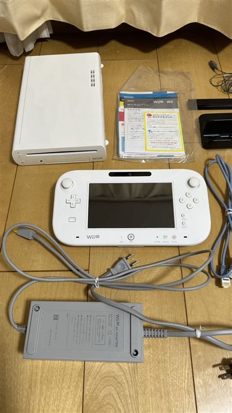 Yahoo オークション Nintendo 任天堂 WiiU シロ リモコン