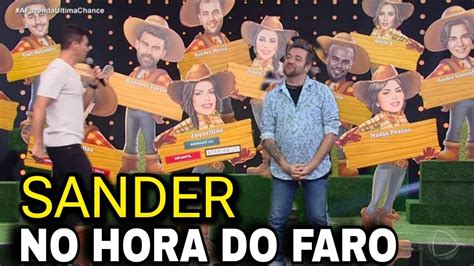 HORA DO FARO A FAZENDA 2023 SANDER DEIXOU ATER O FARO DE BOCA ABERTA