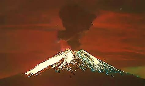 Se activa el Popocatépetl y deja ceniza en Puebla El Sur Acapulco