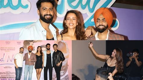 Bad Newz Trailer Launch Vicky Kaushal Triptii Dimri Ammy Virkanand