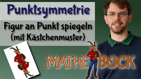 Punktsymmetrie Punktspiegelung Figur An Punkt Spiegeln Mit K Stchen