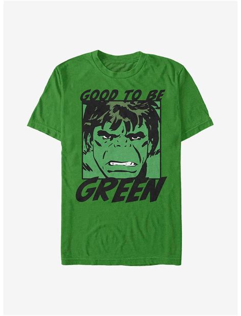 Marvel The Hulk Good Green Hulk T Shirt Green Hot Topic