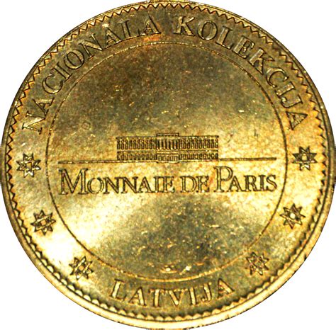 Monnaie De Paris Tourist Token Riga Vecriga Letonia Numista