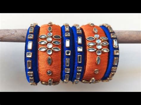 Latest Silk Thread Bangles How To Make Silk Thread Bangles At Home