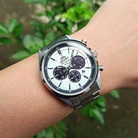 Orient Panda Chronograph Neo 70s Solar Wv0041tx On Carousell