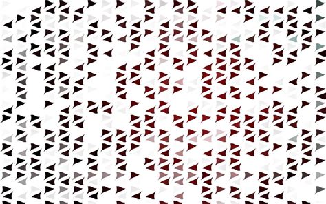 Light Red Vector Backdrop With Lines Triangles Vector Art At