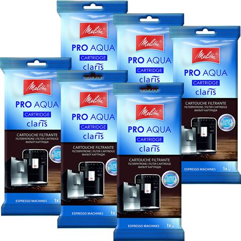 6 x Melitta PRO AQUA Claris Filterpatrone 192830 Wasserfilter | eBay