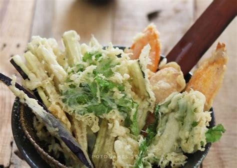 Resep Tempura Sayuran Oleh Hes Hidayat Cookpad