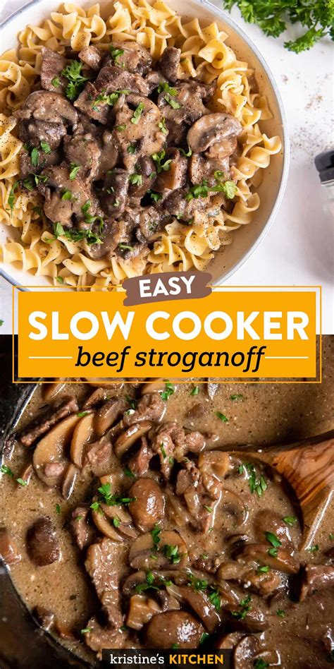 Crock Pot Beef Stroganoff Recipe Artofit