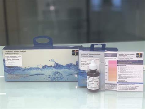 Drop Test And Colour Card Portable Water Testing Kit Lovibond