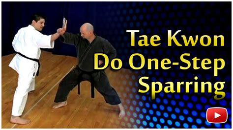 Martial Arts One Step Sparring Techniques Tae Kwon Do Youtube